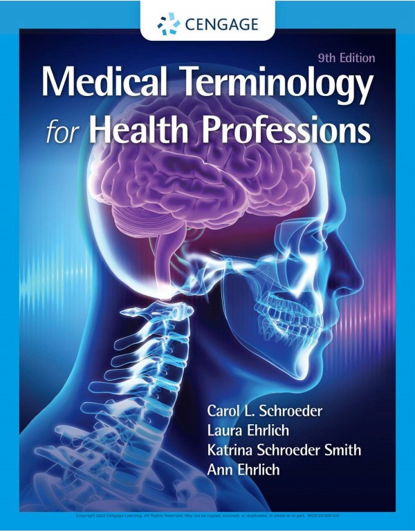 Medical Terminology for Health Professions, 9th Ed…