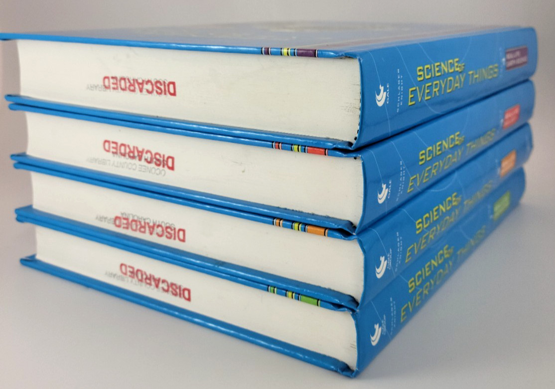 Science of Everyday Things 4 Volume Set Chemistry Physics Biology Earth Science