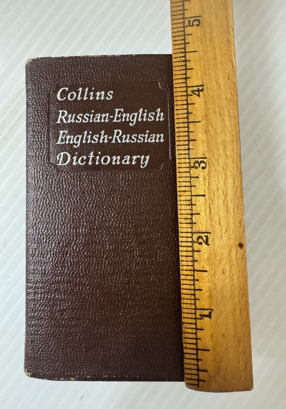 Collins Russian Gem Dictionary 1959 Pocket size Russian-English, English-Russian
