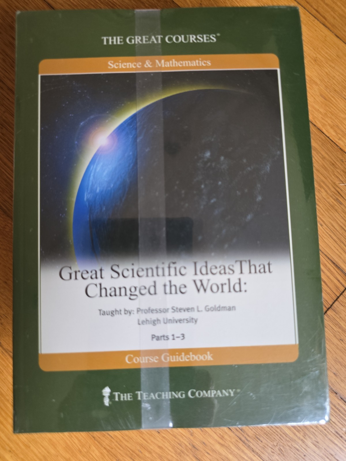 GREAT COURSES Great Scientific Ideas That Changed The World 6-DVD Set + Book NEW