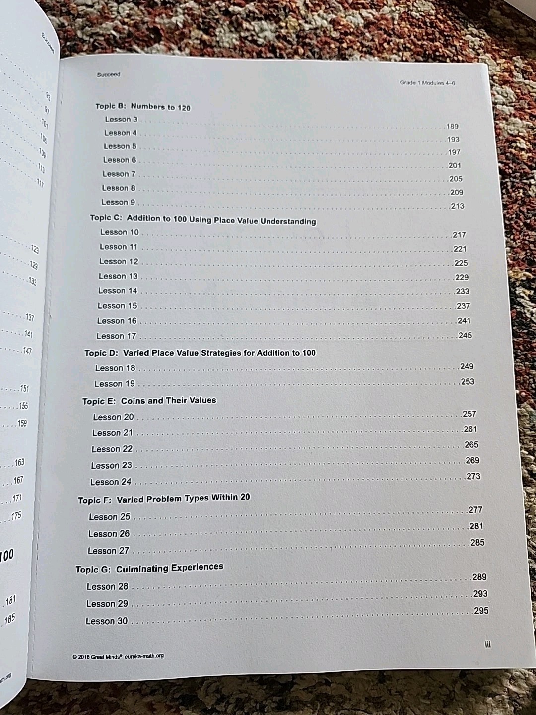 Eureka Math Gr. 1 Mod. 4-6 Succeed Homework Practice Homeschool Workbook