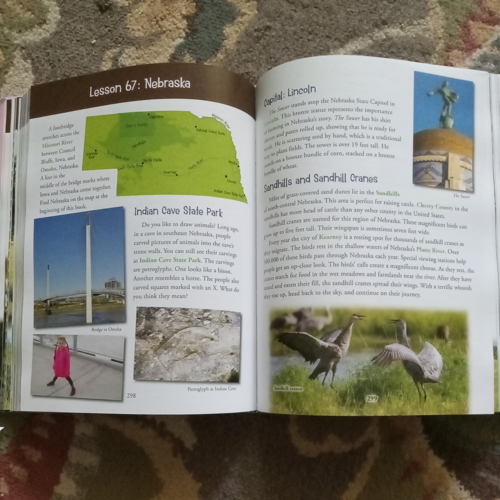 Our 50 States Notgrass Textbook Answer Key & Lit. Guide Lesson Review 5 Books