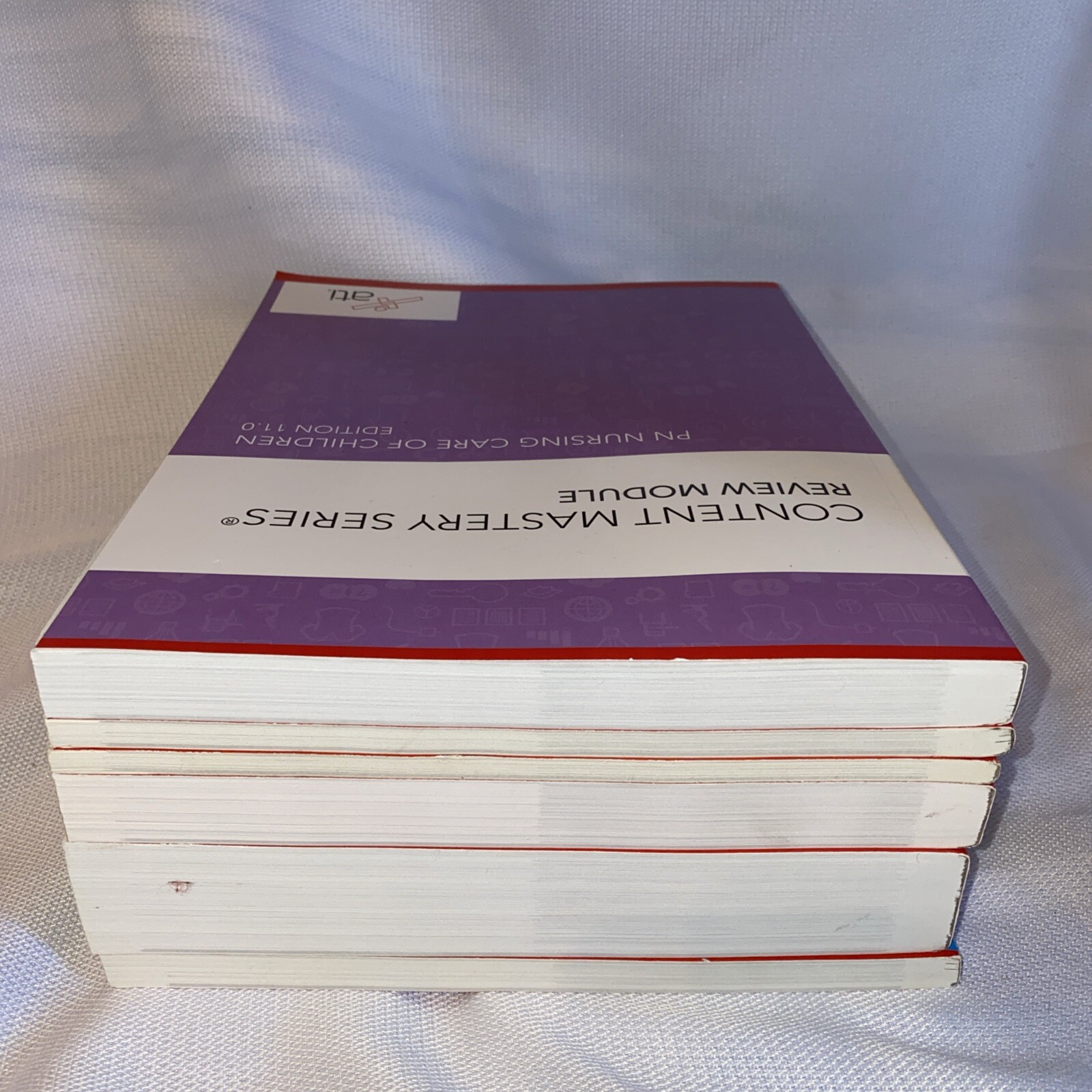 ATI Content Mastery Series Review Modules 2022 Set 6 Books Study Test RN Nursing