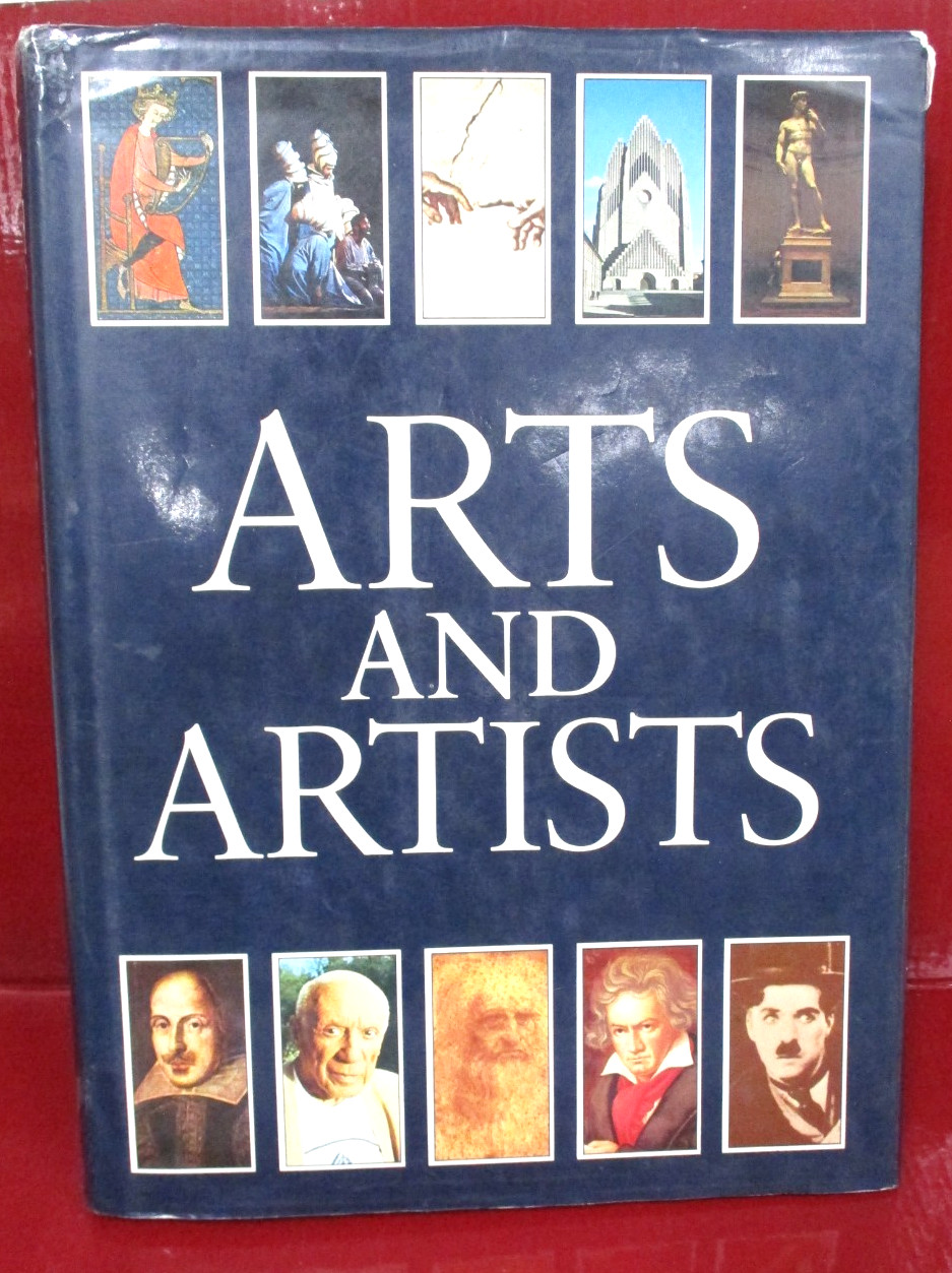 Vintage Arts and Artists by Jeremy Kingston 1980 Large Hardcover W/Jacket Book