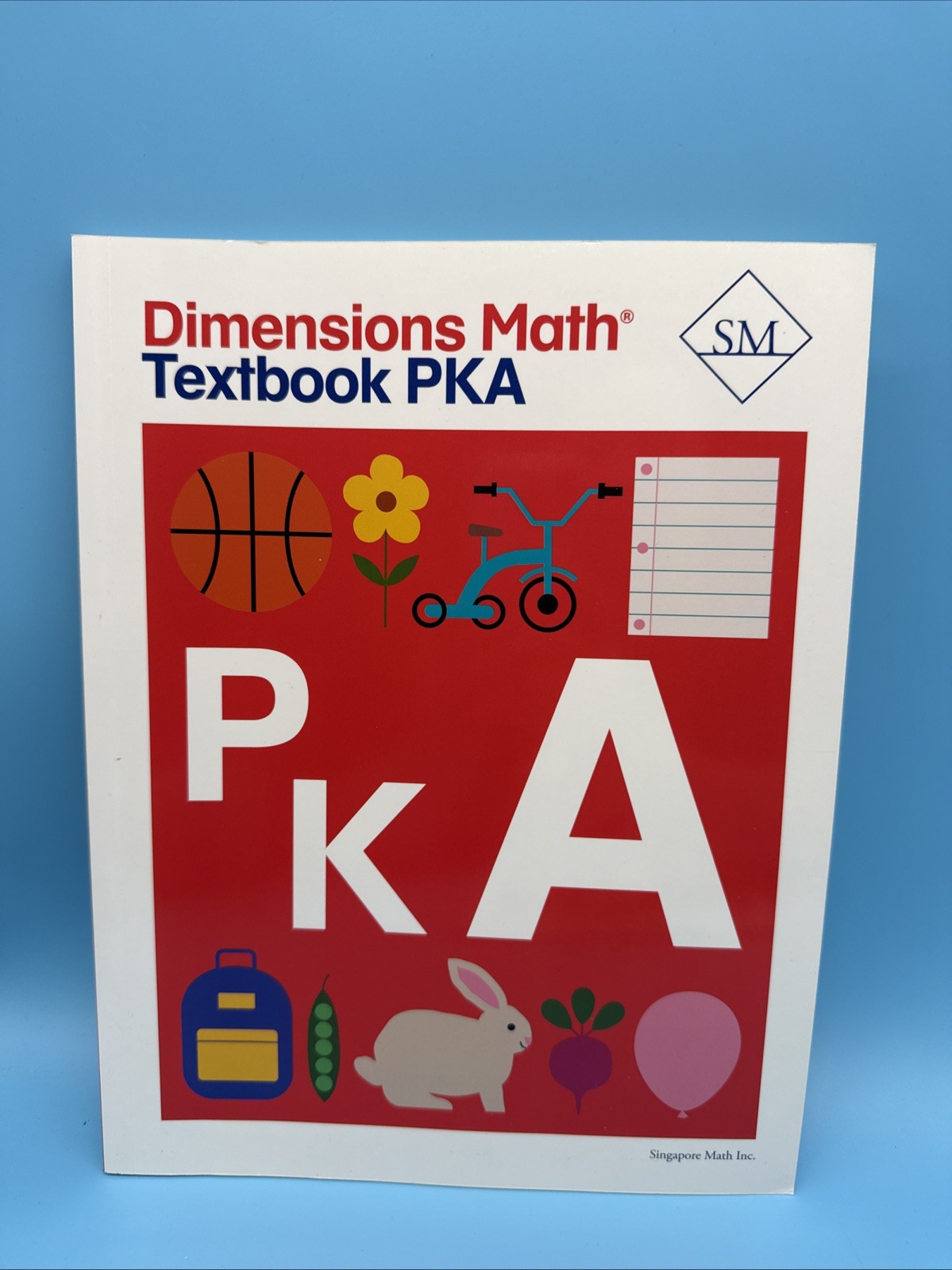 Dimensions Math PK Student Text A & B – Singapore Preschool