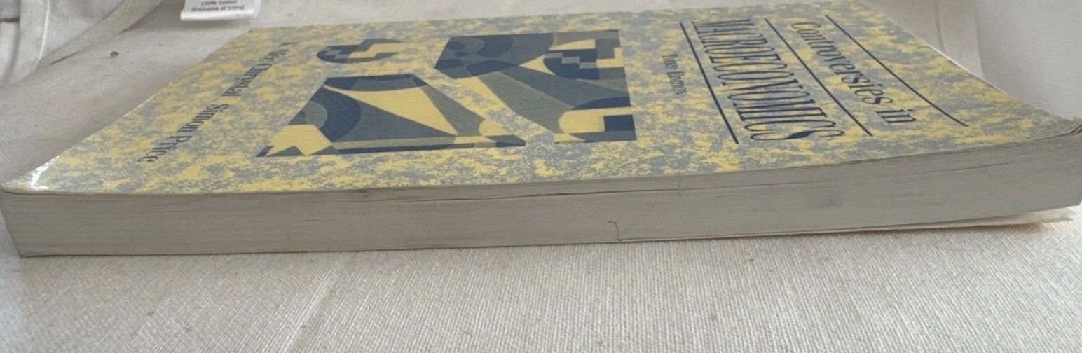 Controversies in Macroeconomics Paperback Book K.Alec Chrystal & Simon Price