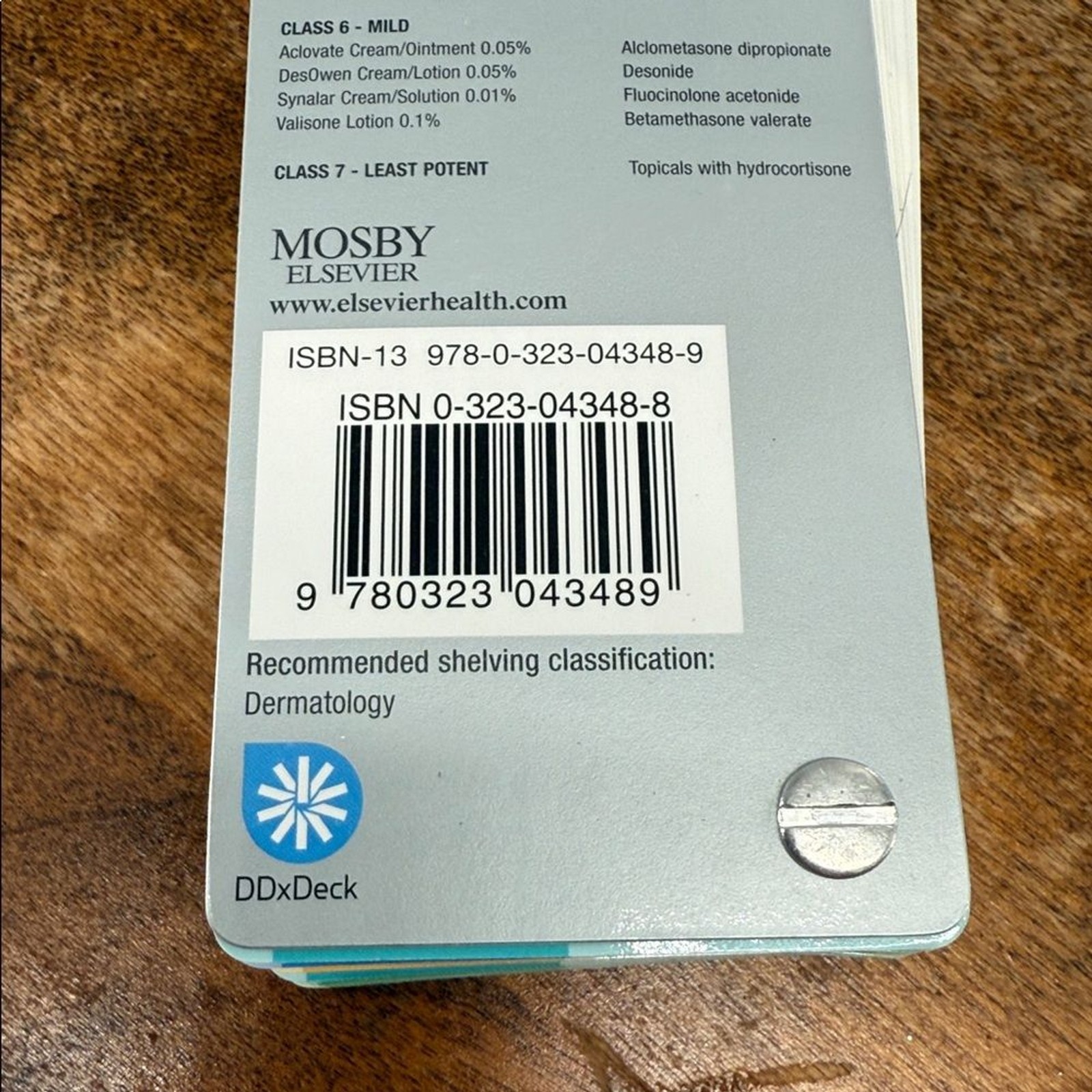 DDxDeck Dermatology Mosby Elsevier Habif Campbell Chapman Dinulos Zug