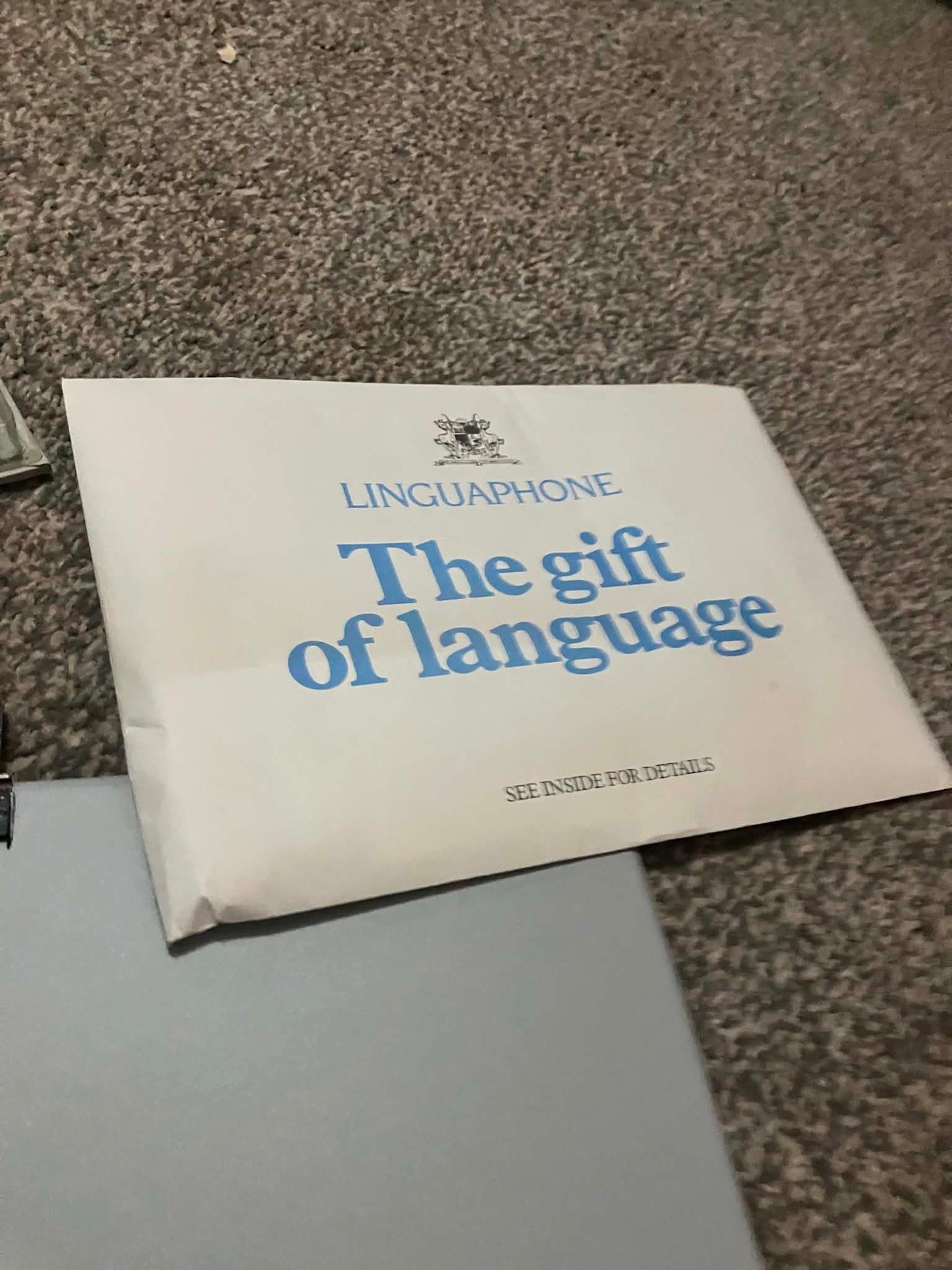 Linguaphone Welsh Course Cassette Set Books & Case complete
