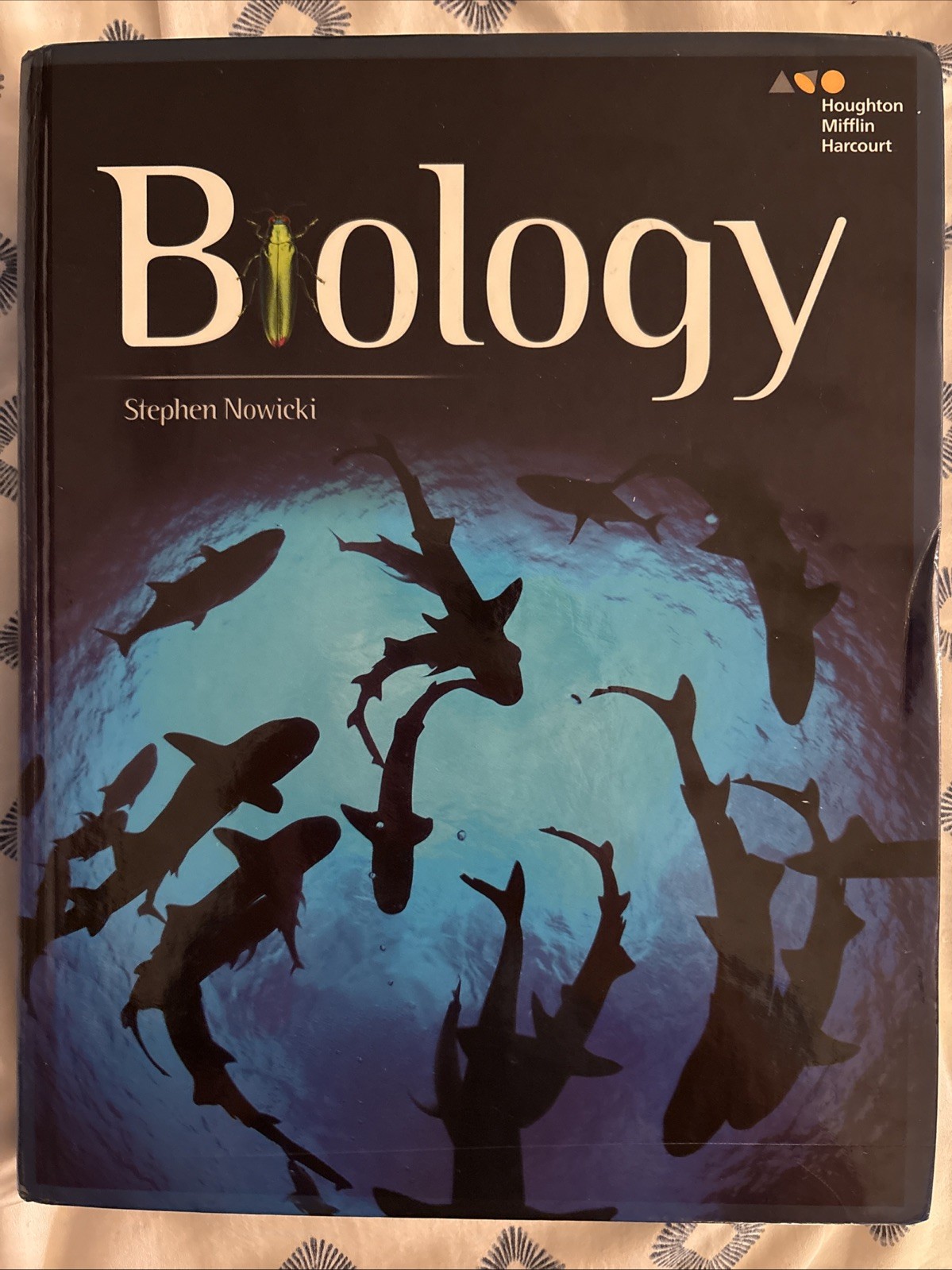 2017 HMH Biology Stephen Nowicki Hardcover Textbook – LIKE NEW