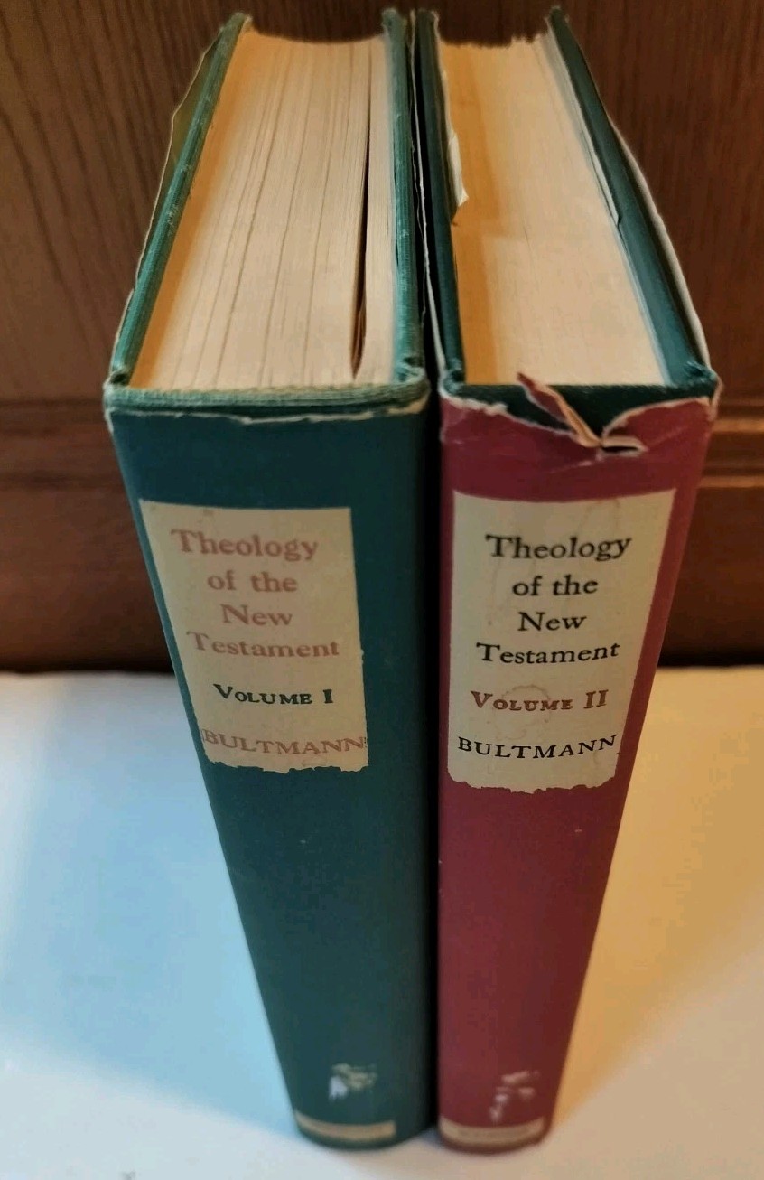 Theology of the New Testament VOLUMES 1 & 2 ~ Rudolf Bultmann ~ SCRIBNERS ~ 1955
