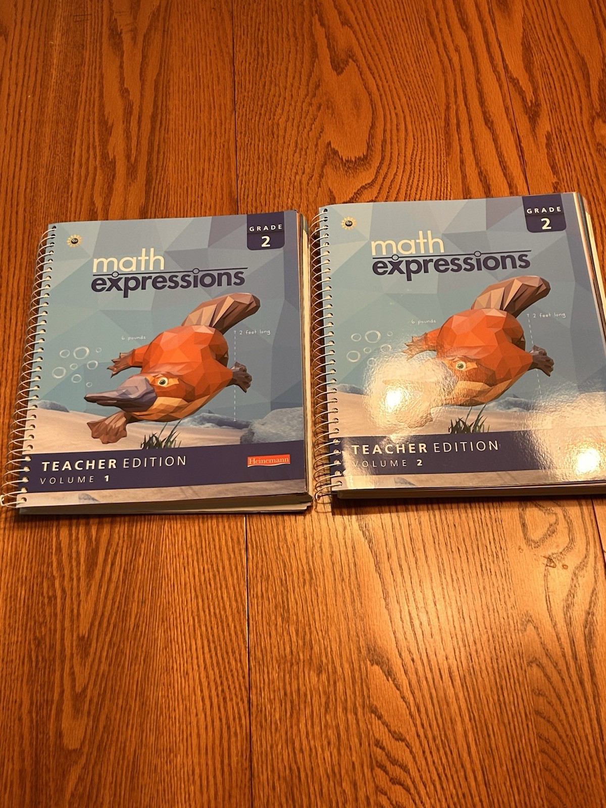 Math Expressions Common Core – Teacher Edition Grade 2, Volume 1 & 2 Heinemann