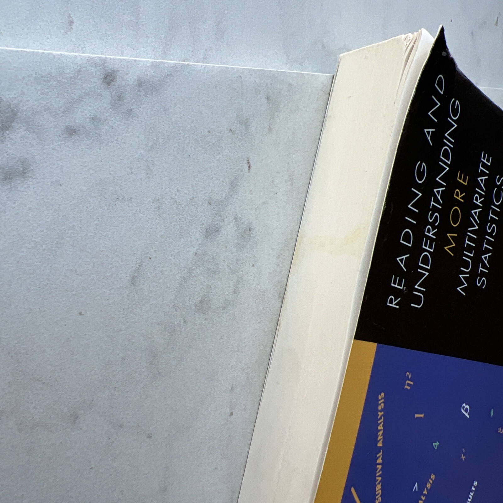 Reading and Understanding More Multivariate Statistics by Paul R. Yarnold and…