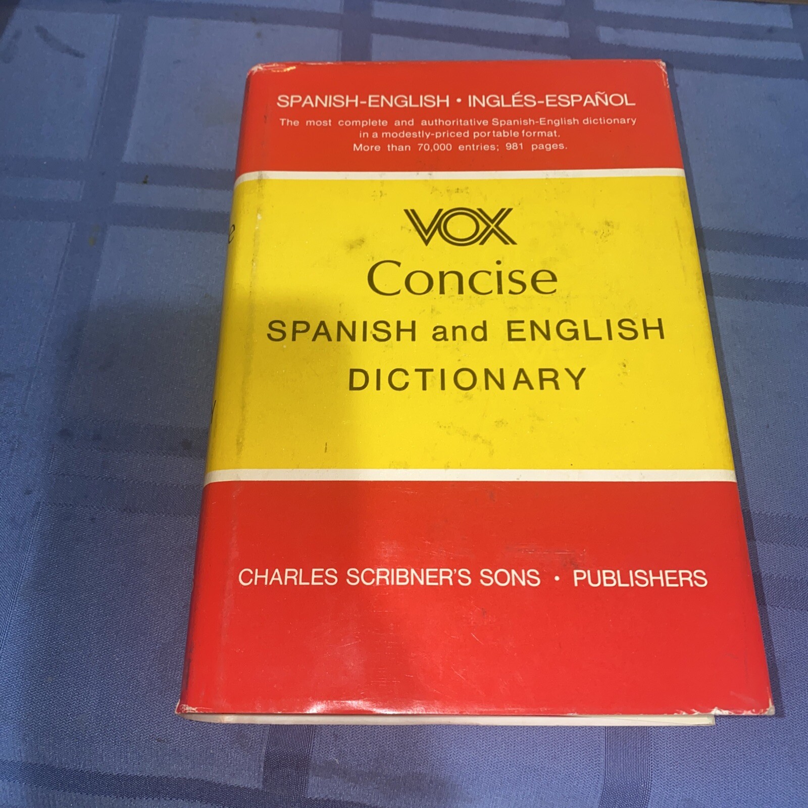 Vox Concise Spanish and English Student Dictionary – Hardcover By Vox