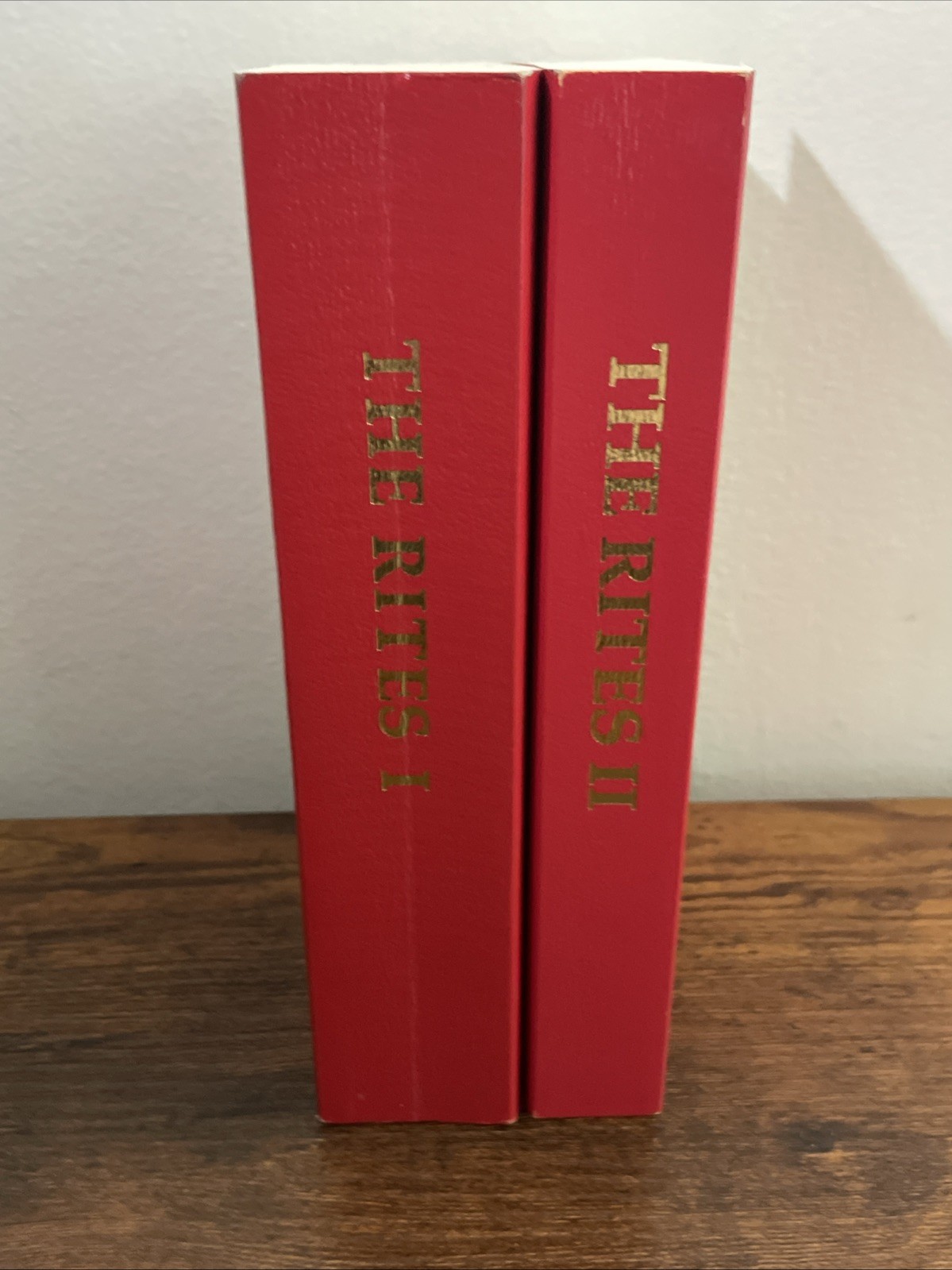 The Rites of the Catholic Church Volumes 1 & 2 Set 1990-1991 Paperback