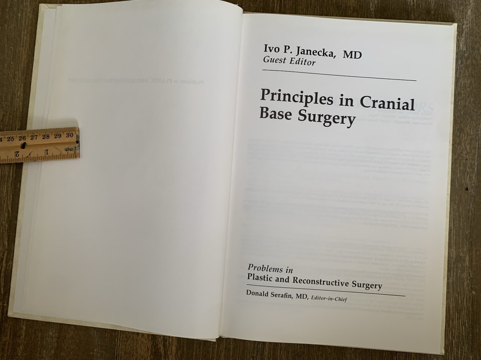 Lot 6 Plastic And Reconstructive Surgery Donald Safarin Medical Books 1991 – 93