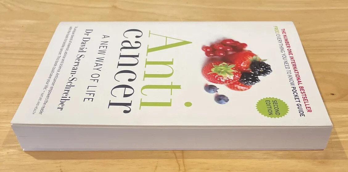 Anticancer: A New Way of Life David Servan-Schreiber PB Book + Pocket Guide
