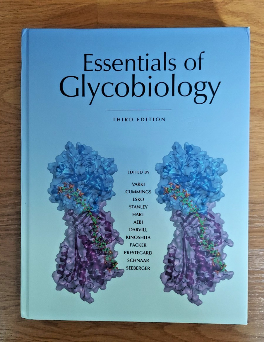Essentials of Glycobiology Third Edition 2017 Book Hardcover Like New