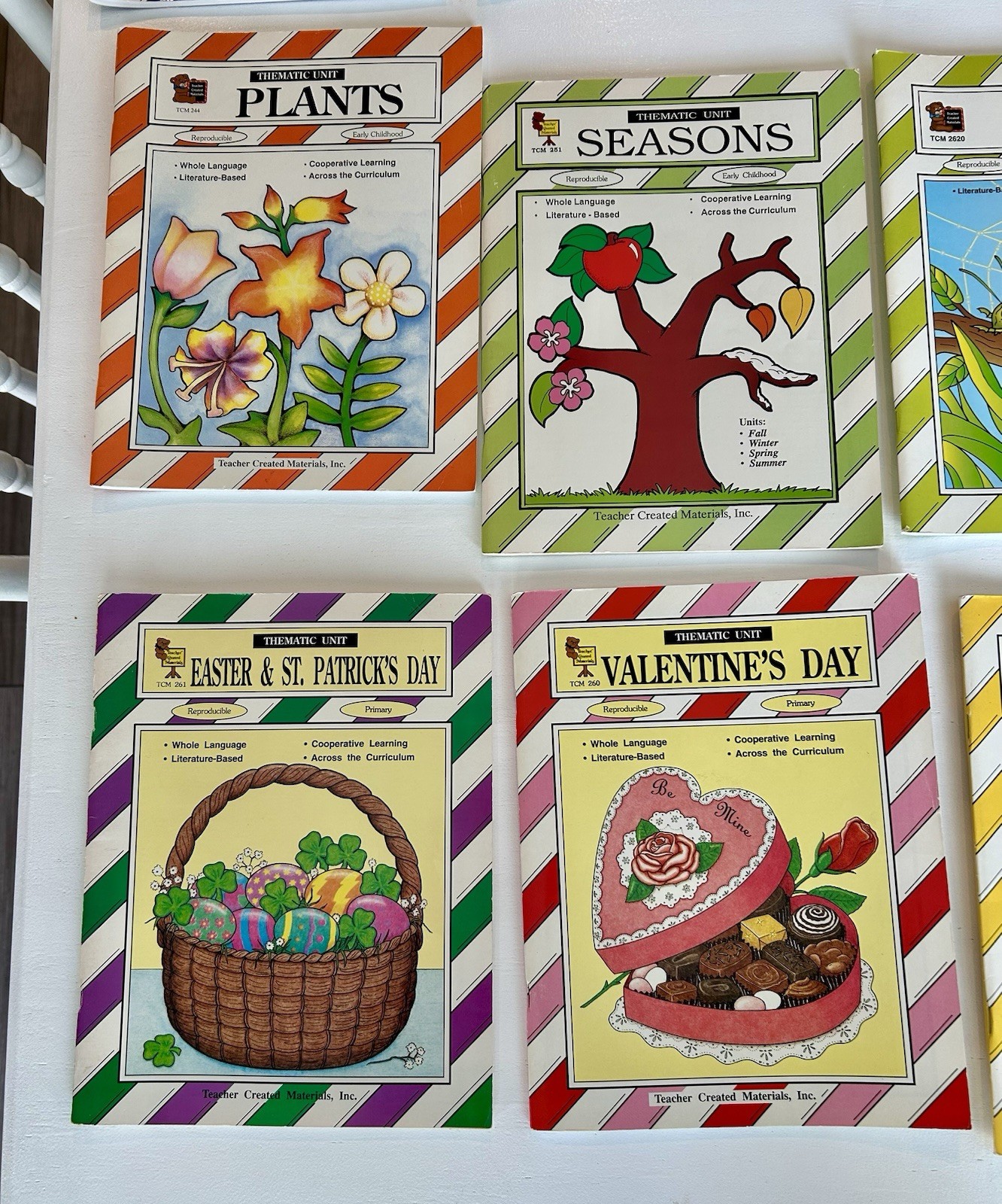 Thematic Units Teacher Created Resources Early Childhood Primary Lot Of 17 Nice