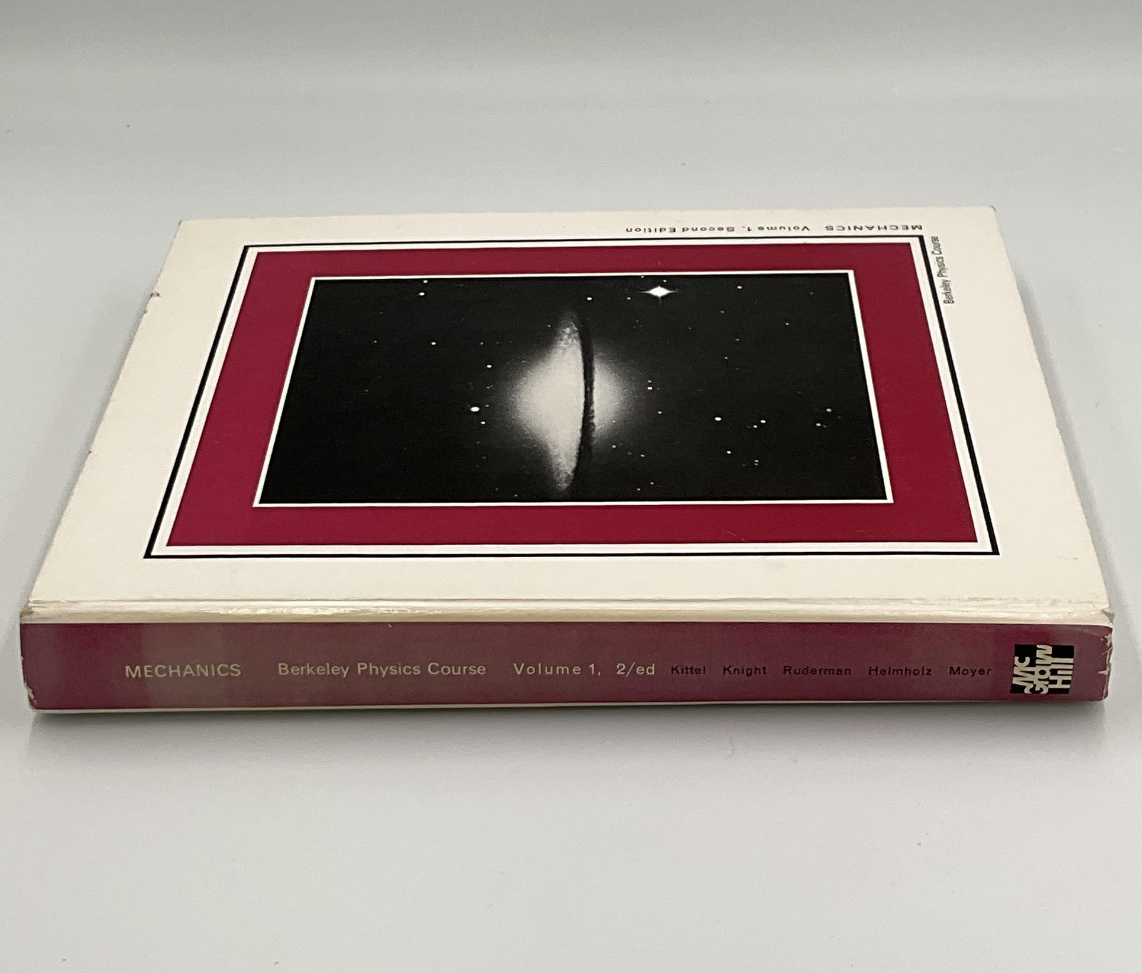 Vintage Mechanics Berkeley Physics Course Vol 1 Kittel McGraw-Hill White HC 1973
