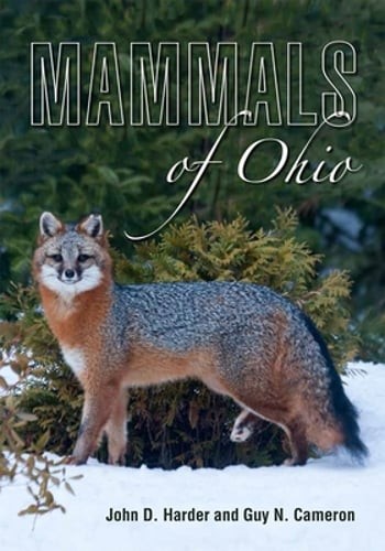 Mammals of Ohio by John D Harder: Used