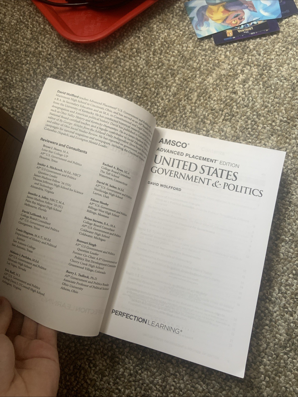 United States Government & Politics AP Edition by David Wolfford