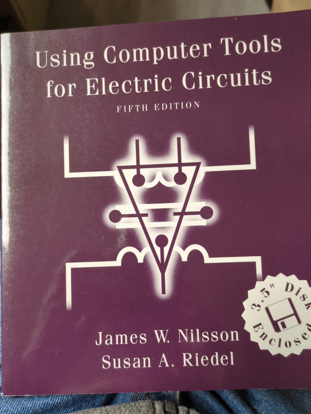 Using Computer Tools for Electric Circuits by Nilsson 3.5 Disk Enclosed vintage