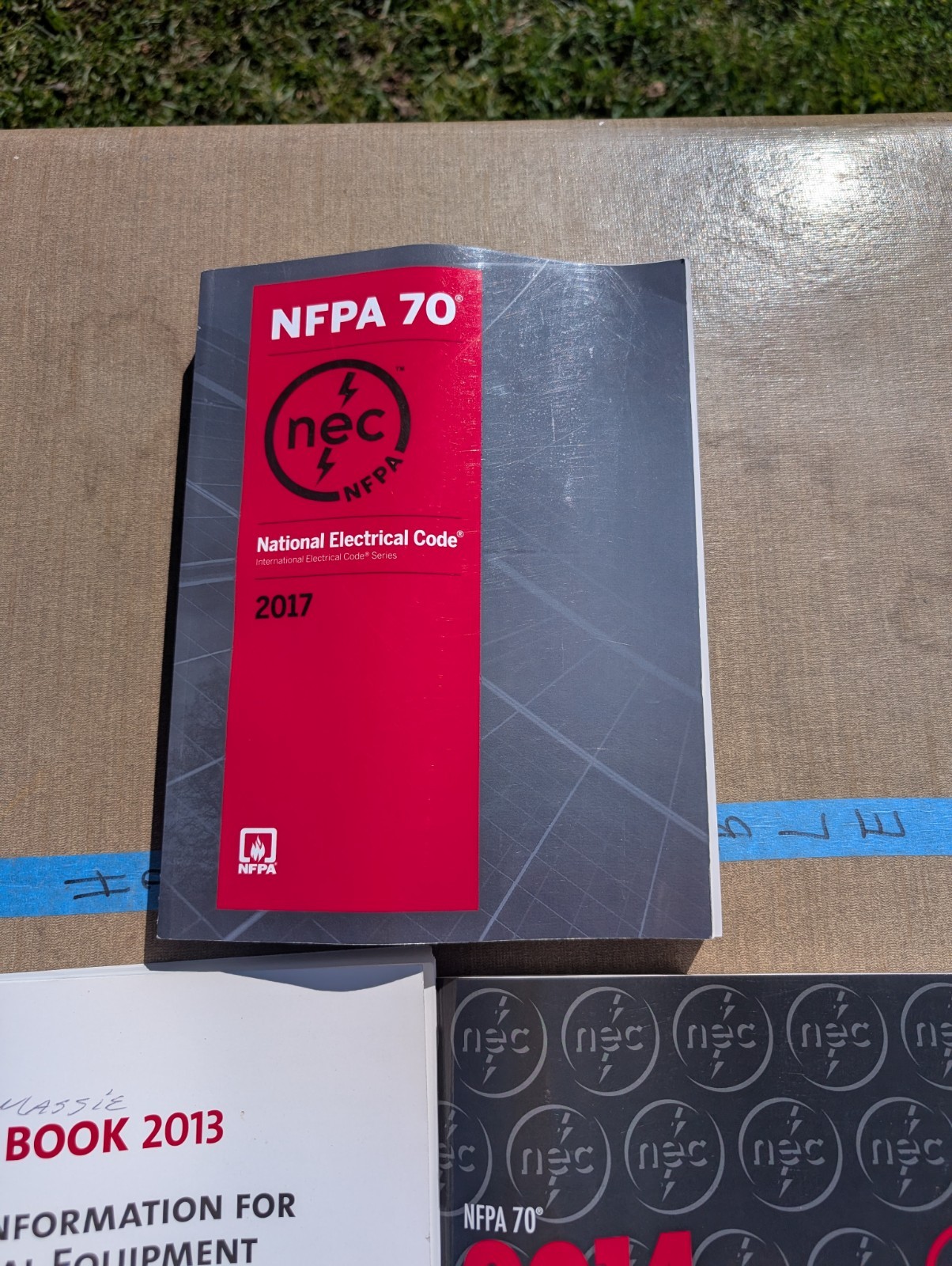 Lot Of 3 NFPA 70 National Electrical Code NEC 2014 2017 Edition Paperback USA