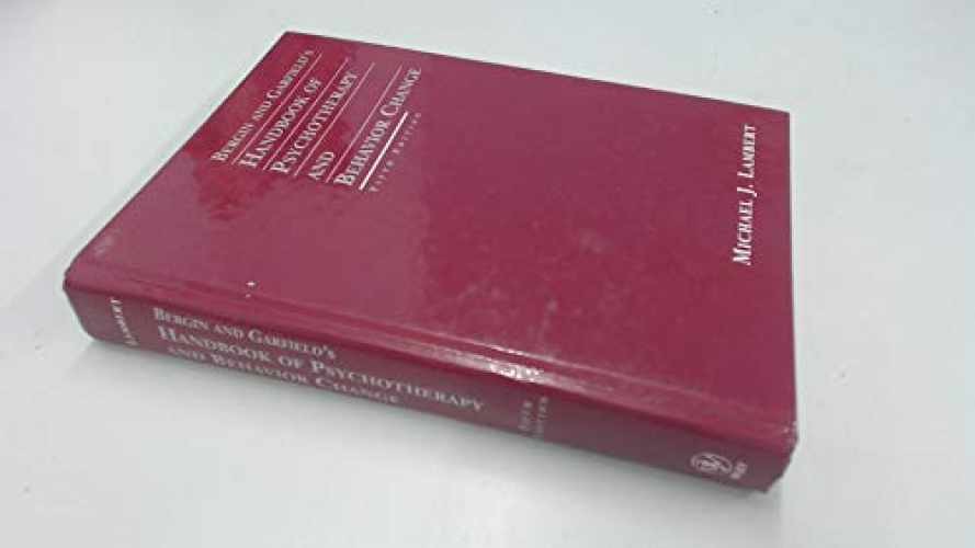 Bergin and Garfield’s Handbook – Hardcover, by Lambert Michael J. – Acceptable