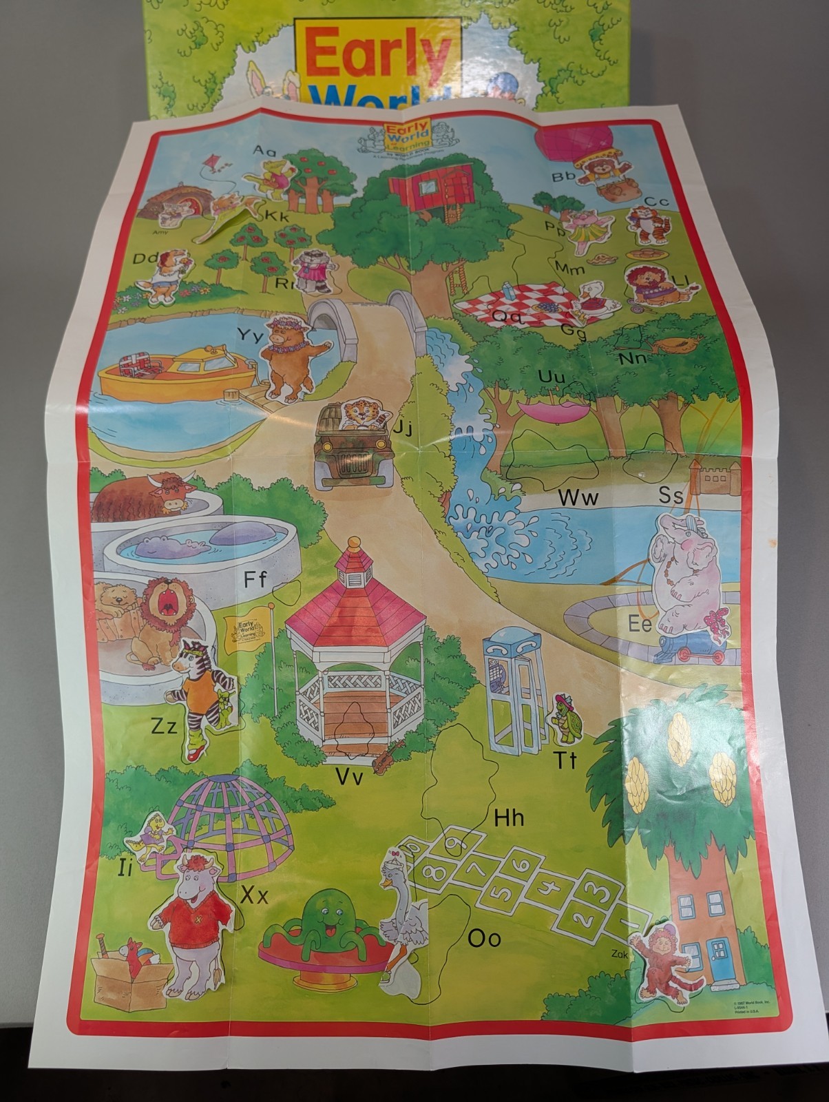 Vintage 1989 Early World of Learning Set by World Book – Almost Complete!
