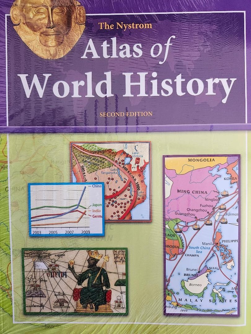 NEW The Nystrom Atlas of World History – 2nd Addition SOCIAL STUDIES Grade 6-12