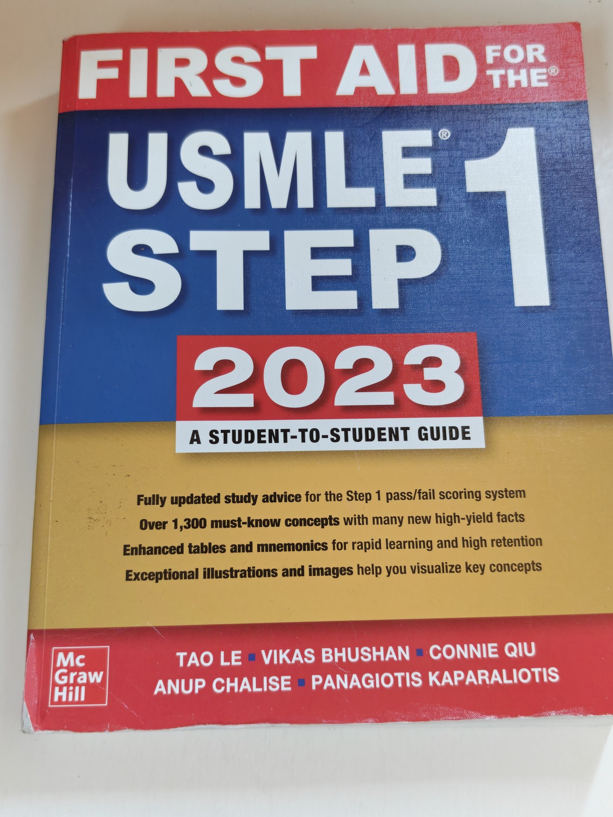 First Aid for the USMLE Step 1 2023 Medical Study Guide Test Prep McGraw Hill