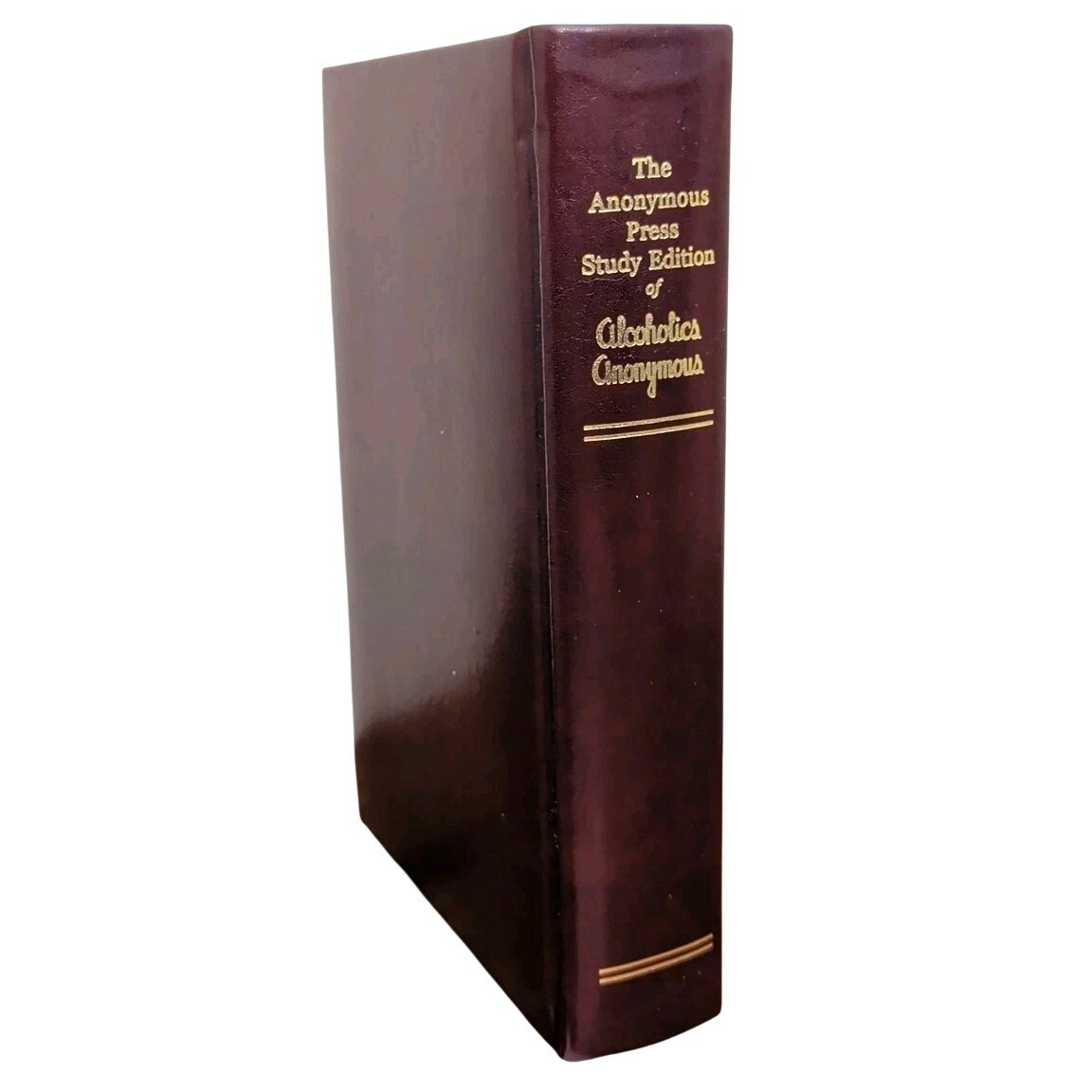 The Anonymous Press Study Edition of Alcoholics Anonymous (Brown) New