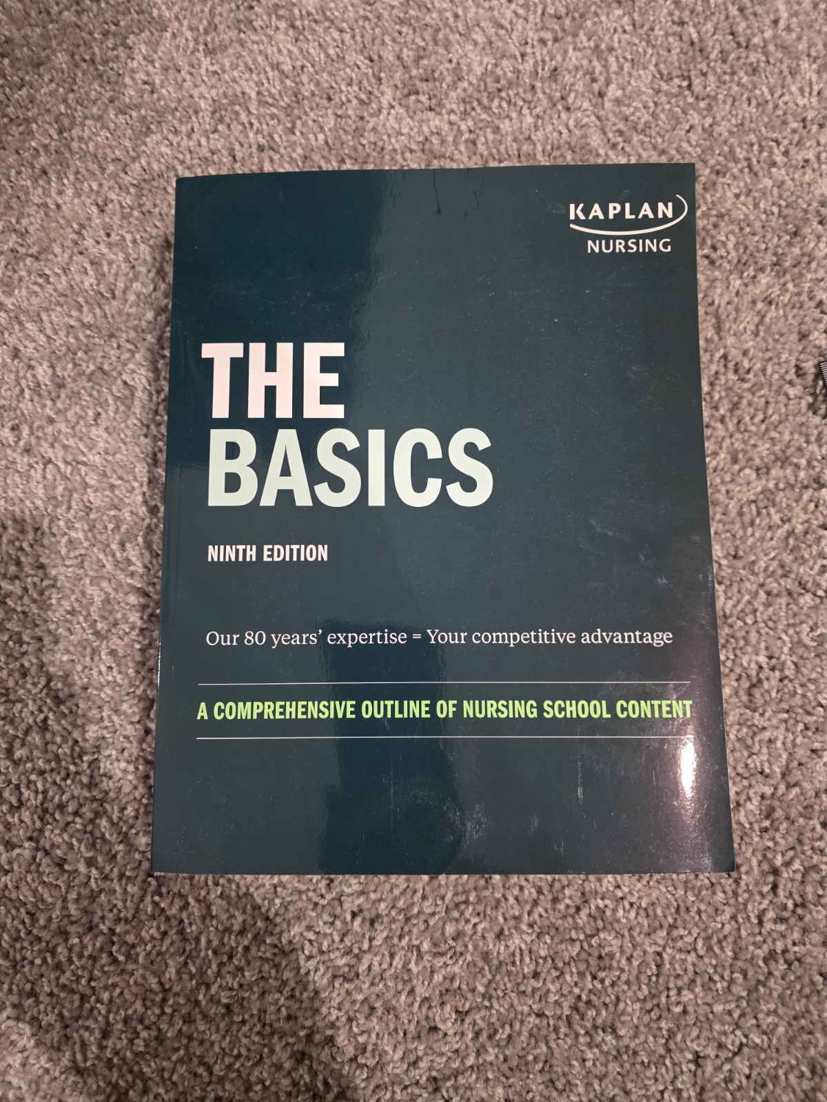 Kaplan The Basics Ninth Edition Nursing Study Guide Revised Exam Preparation