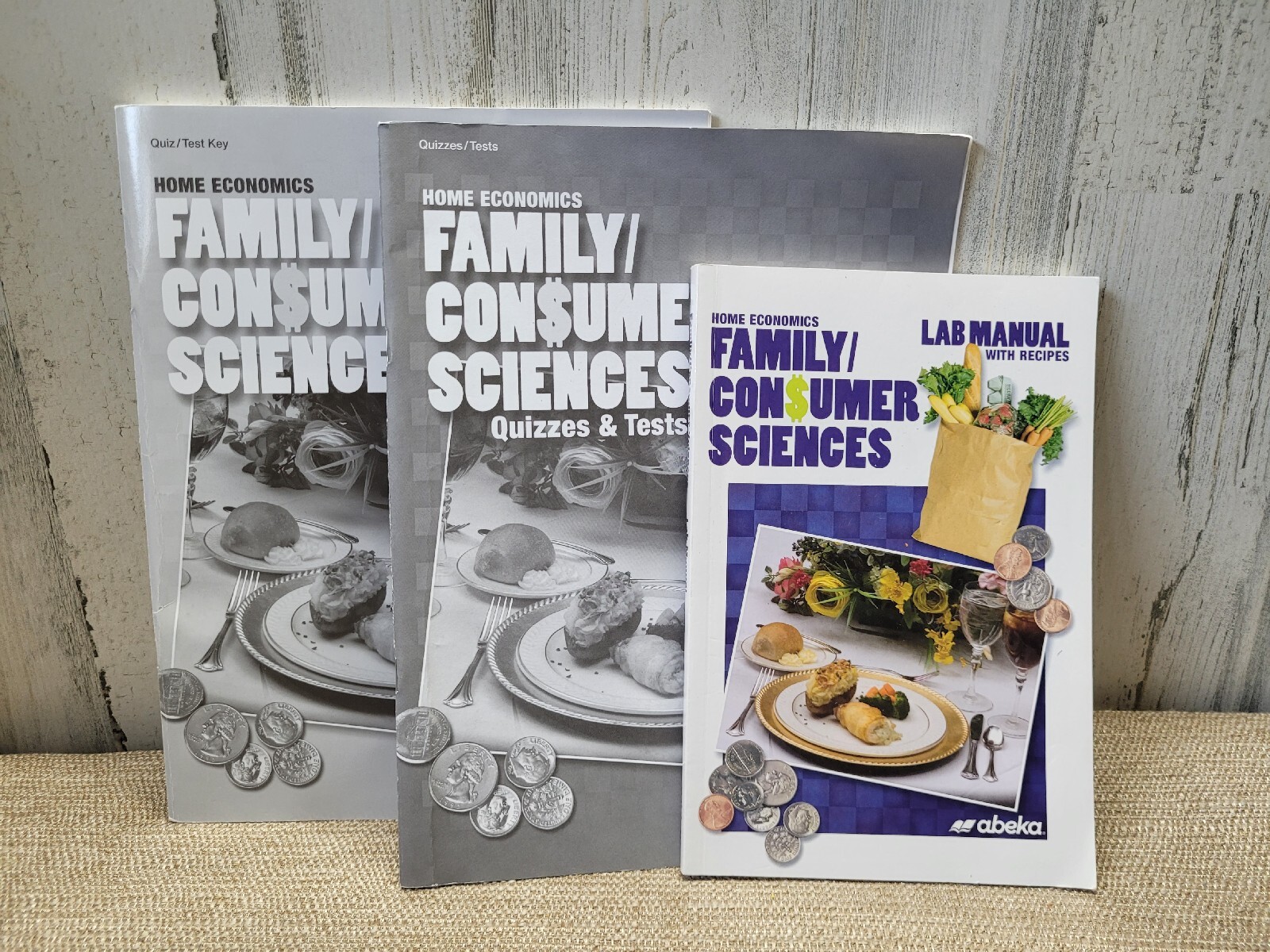Abeka Family & Consumer Sciences Student Lab Manual Book, Quiz / Test & Key