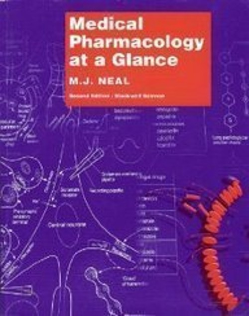 Medical Pharmacology at a Glance Hardcover Michael J. Neal