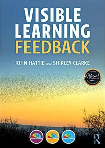 Visible Learning Feedback – Paperback, by John Hattie – Very Good j