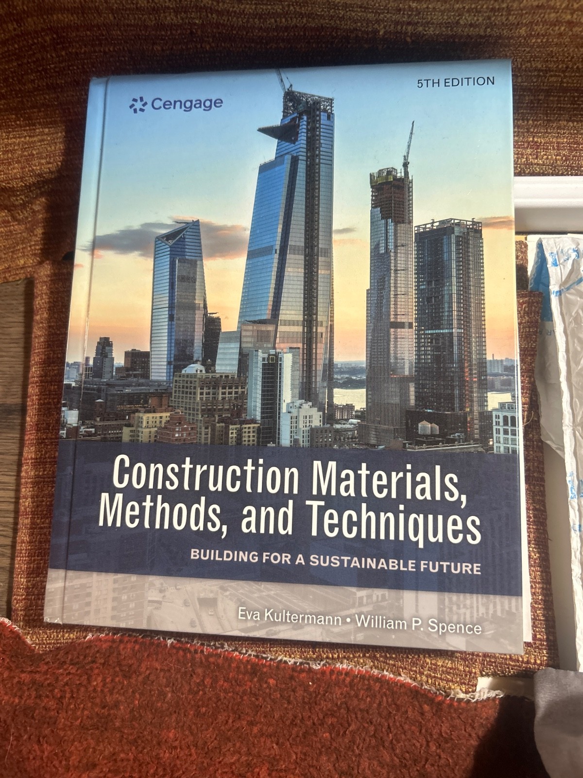 textbook – Construction Materials, methods , and Techniques