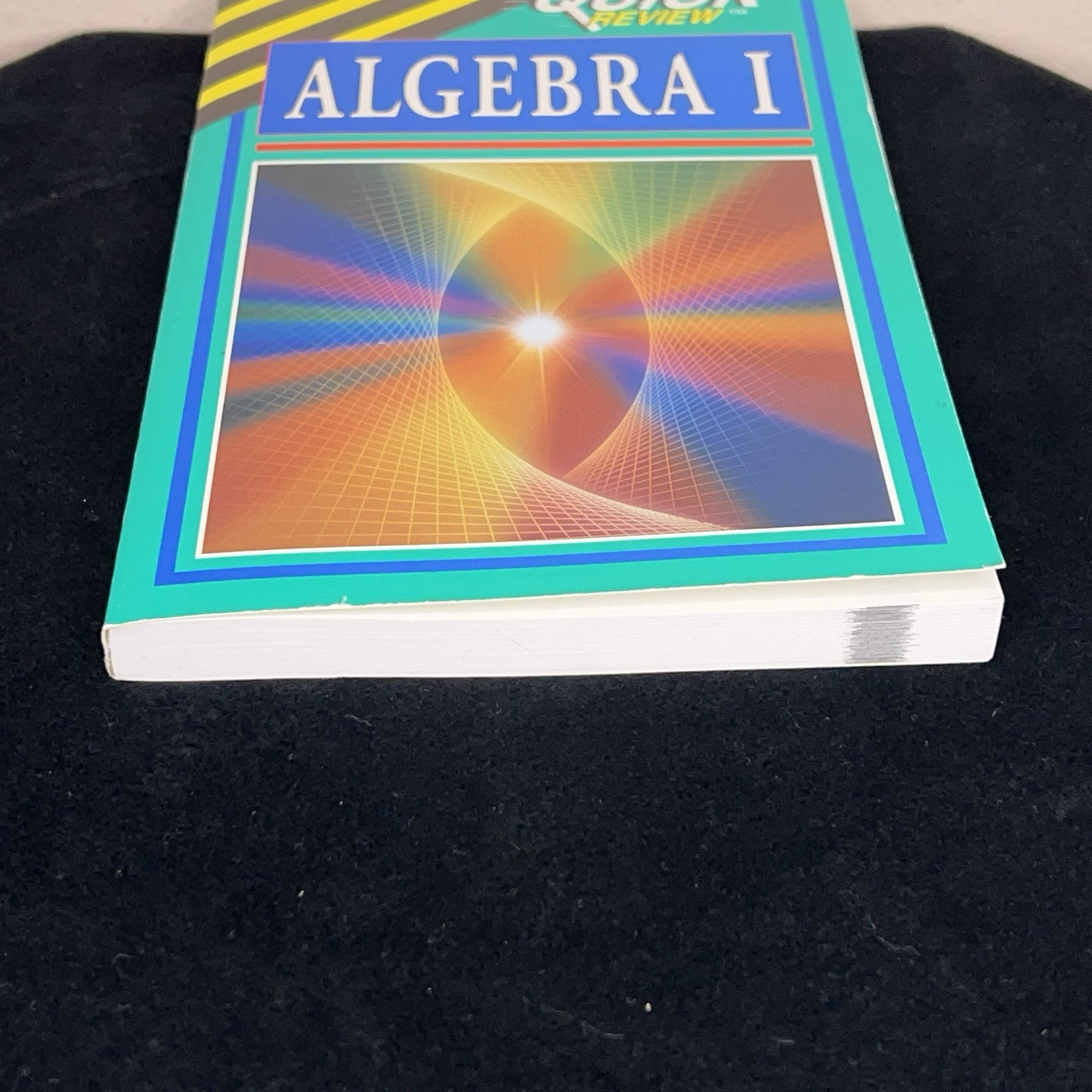 Algebra I First Edition Cliffs Quick Review Bobrow, Jerry Paperback Homeschool