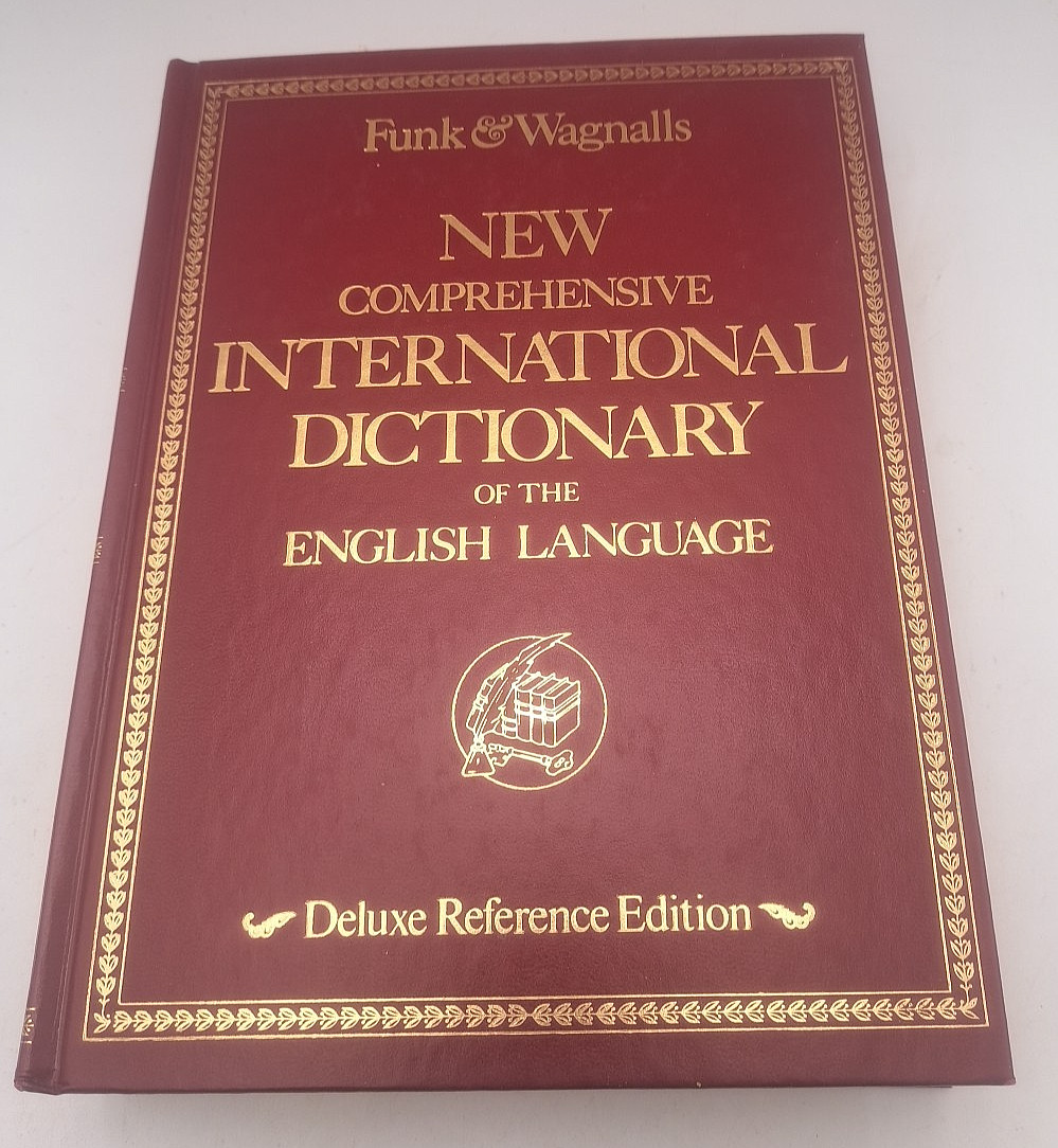 Funk & Wagnalls 1982 New International Dictionary English PL-Z ONLY VOL 2 READ