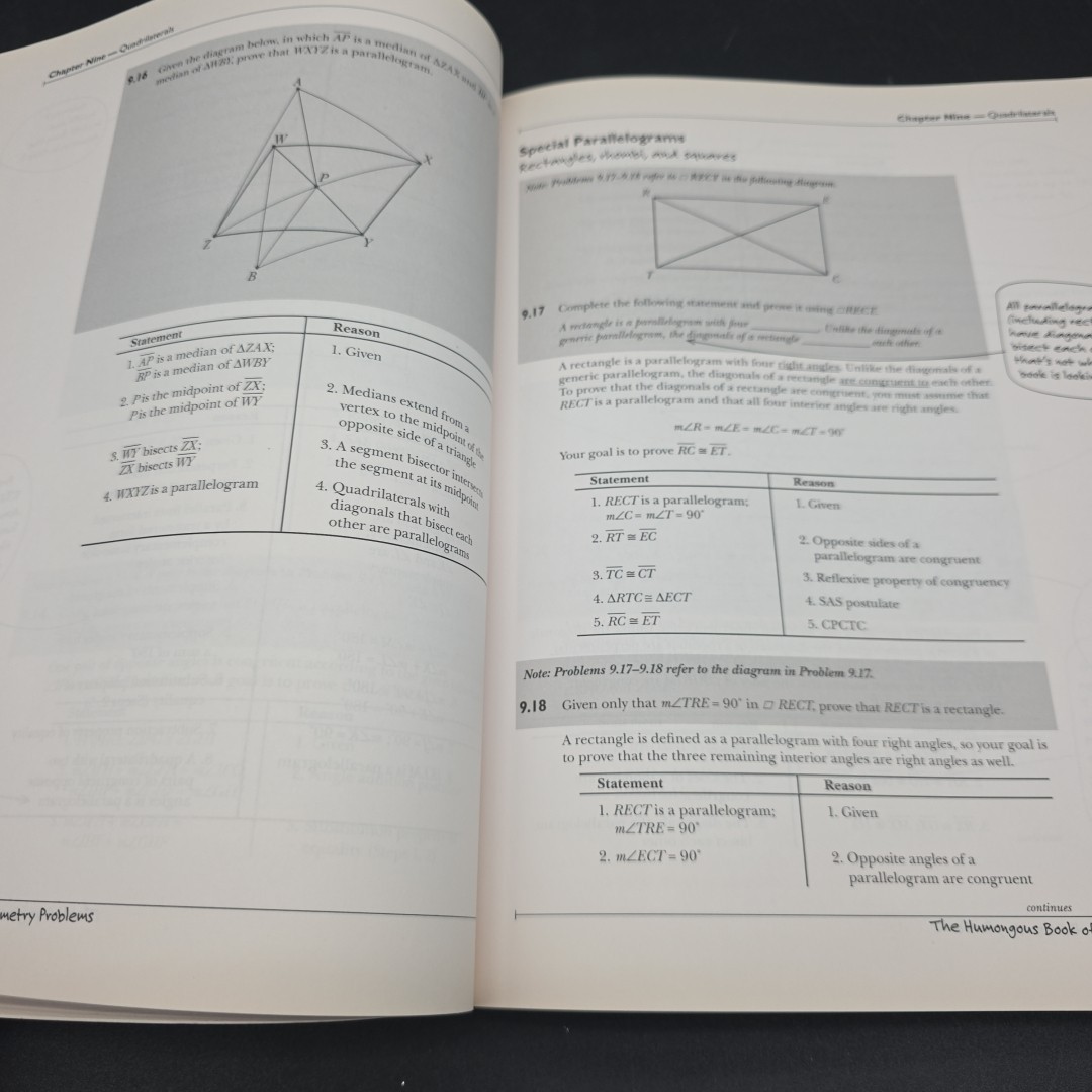 The Humongous Book of Geometry Problems (Humongous Books)