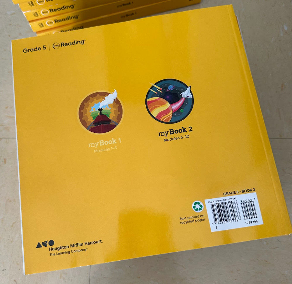HMH Into Reading : Student MyBook Softcover Volume 2 Grade 5 2020
