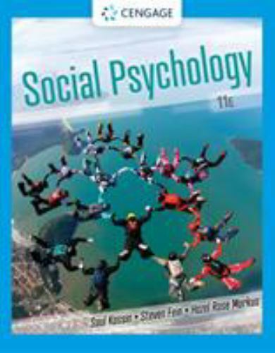 Social Psychology (MindTap Course List) by Kassin, Saul