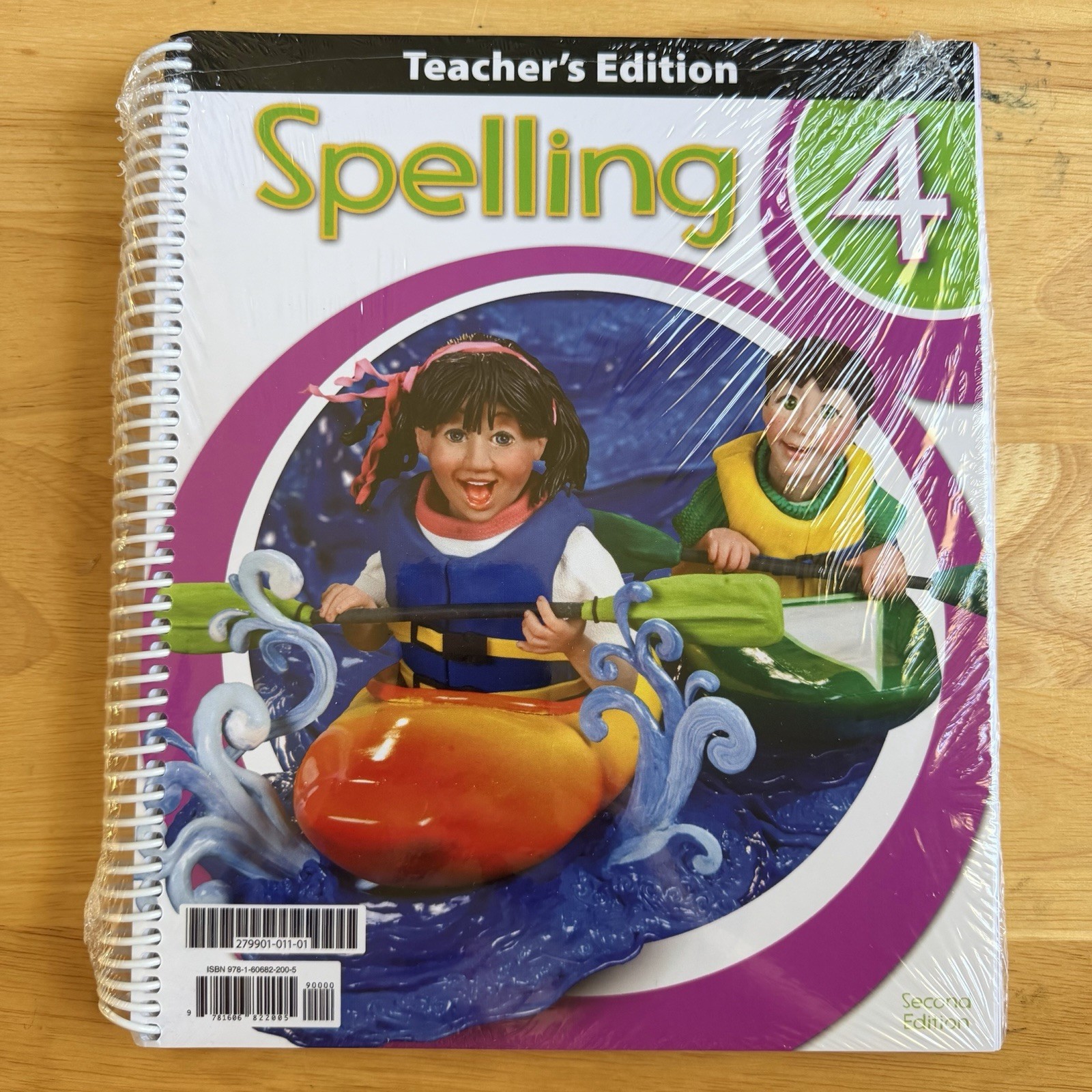 BJU Press Spelling 4 Teachers Edition Hardcover Spiral Homeschool Curriculum