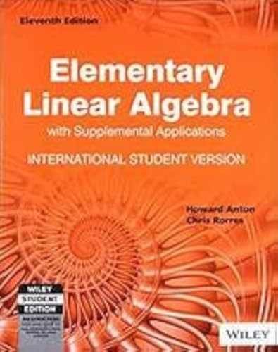 Wiley India Elementary Linear – Paperback, by Howard Anton Chris – Very Good