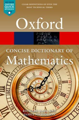 Concise Oxford Dictionary of Mathematics, Paperback by Earl, Richard; Nichols…