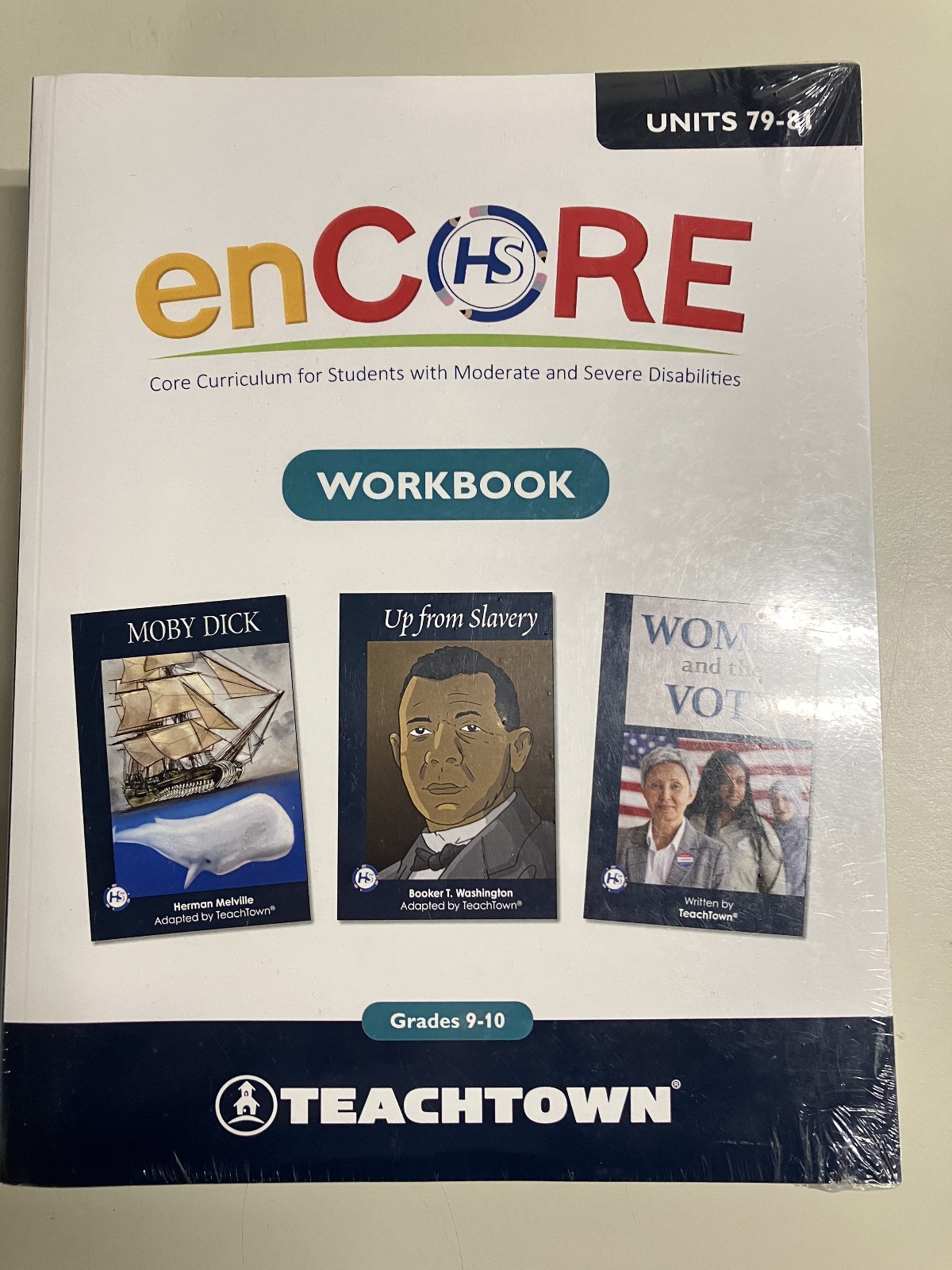 Teachtown enCORE Curriculum Workbook Unit 79-81 Grades 9-10