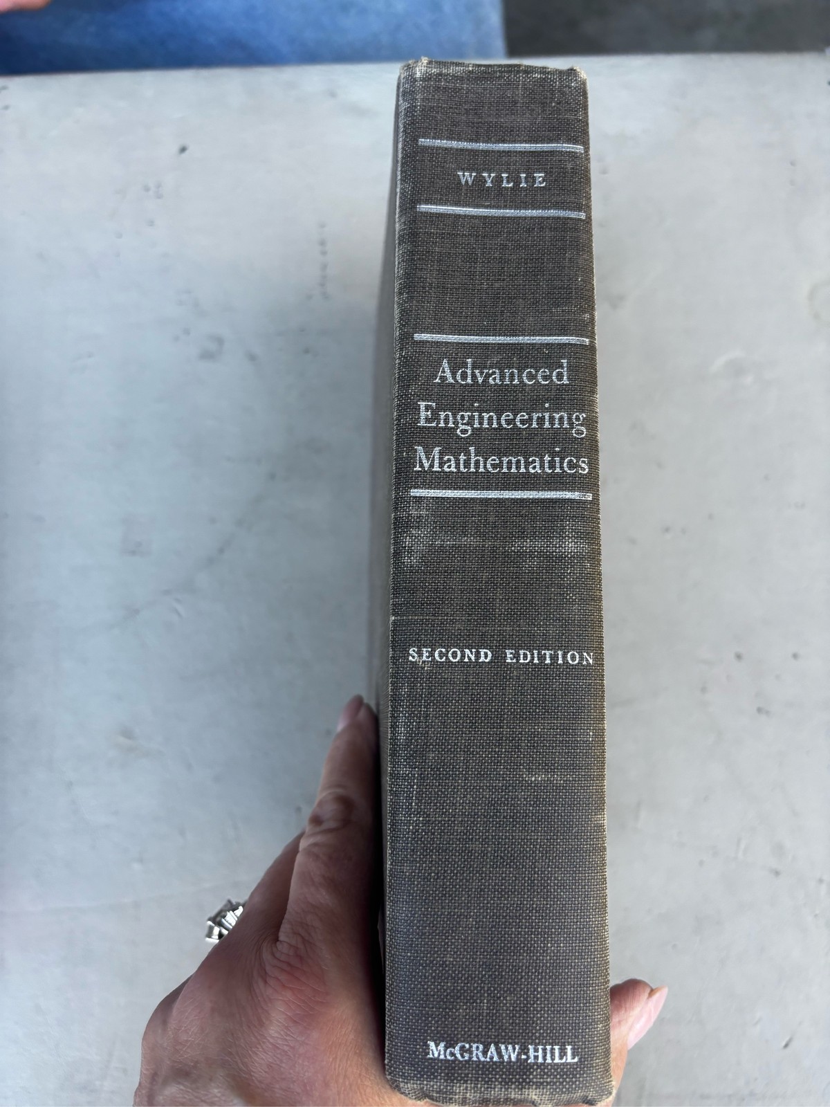 Advanced Engineering Mathematics C R Wylie Second Edition Hardcover VTG