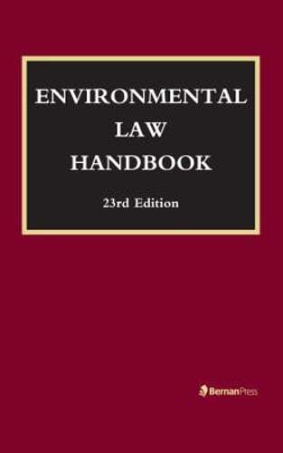 Environmental Law Handbook by Christopher Bell: Used