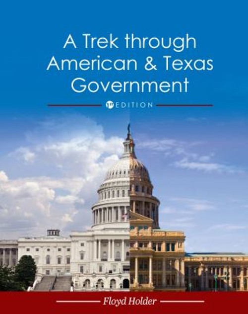 A Trek through American and Texas Government Paperback Floyd Hold