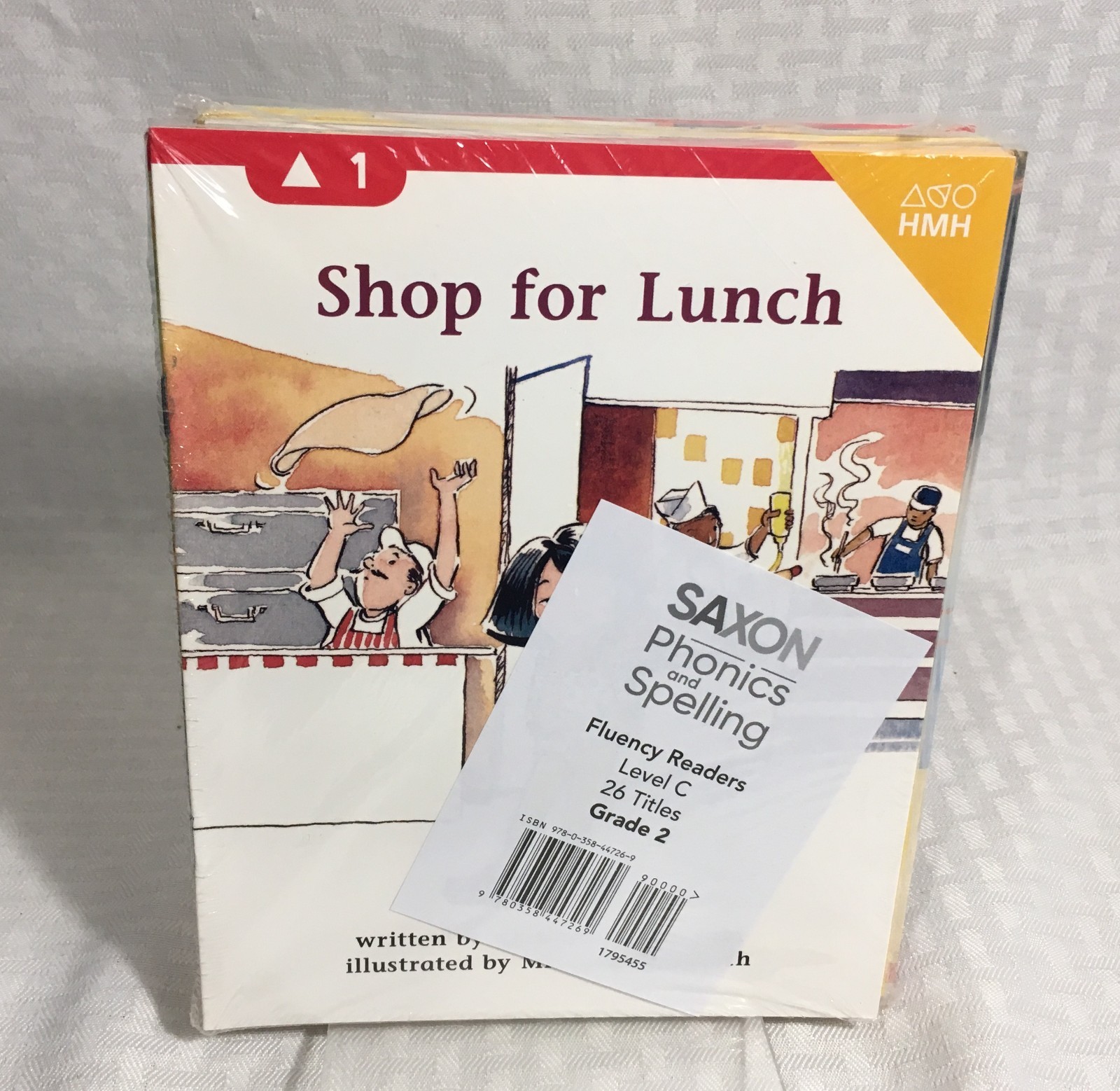 SAXON PHONICS & SPELLING / GRADE 2 / FLUENCY READERS LEVEL C / 26 TITLES / NEW